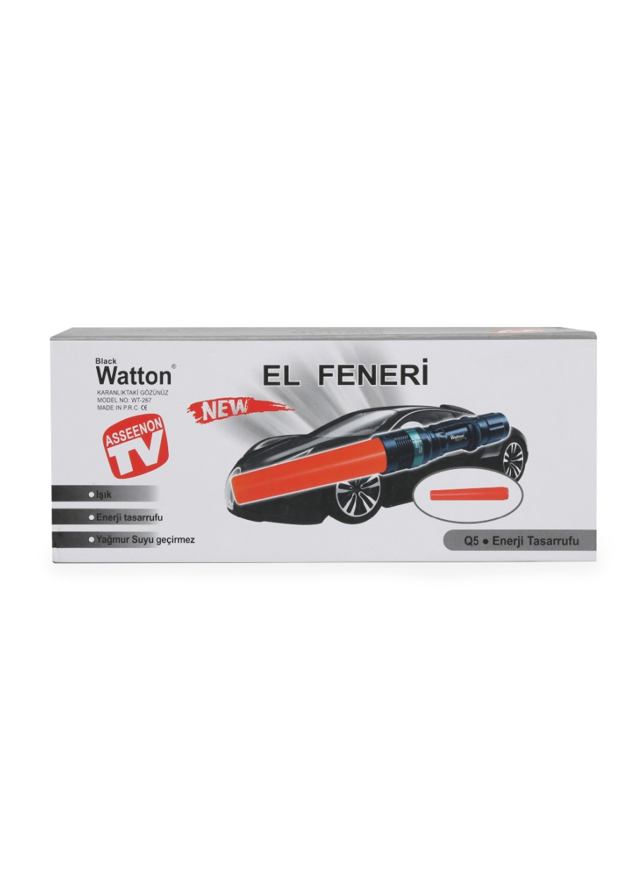 Watton%20WT-267%20Q5%20LED%20Enerji%20Tasarruflu%20Pilli%20El%20Feneri