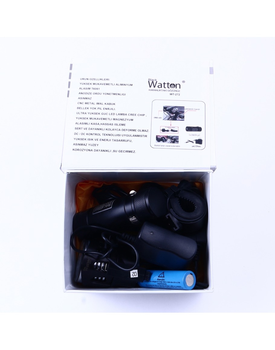 Watton%20WT-272-Profesyonel%20Bisiklet%20Lambası