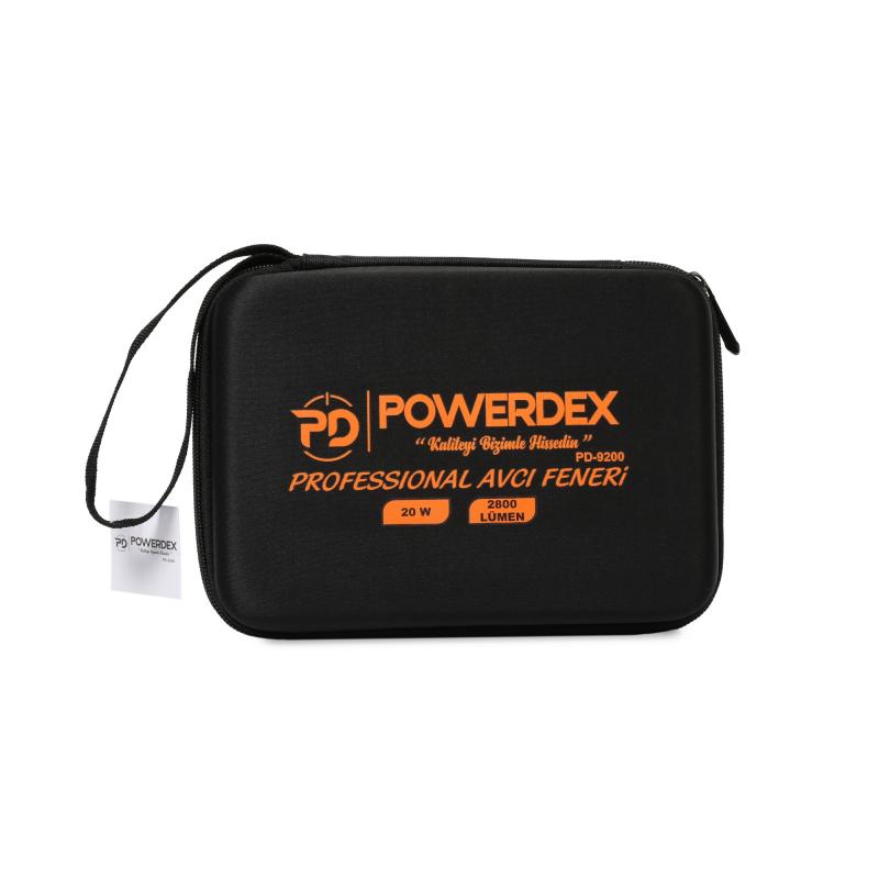 Powerdex%20PD-9200%2020Watt%20Süper%20Güçlü%20LED%20Profesyonel%20Şarjlı%20El%20Feneri