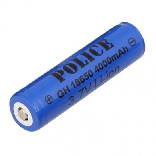 Police 18650 3.7V 4000 mAh Akım Korumalı Şarjlı Li-ion Pil