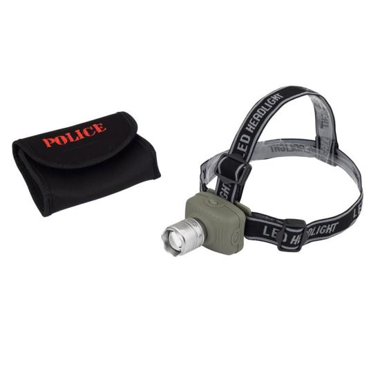 Police PC-1803 Cree Power Led Ampullü Kafa Feneri