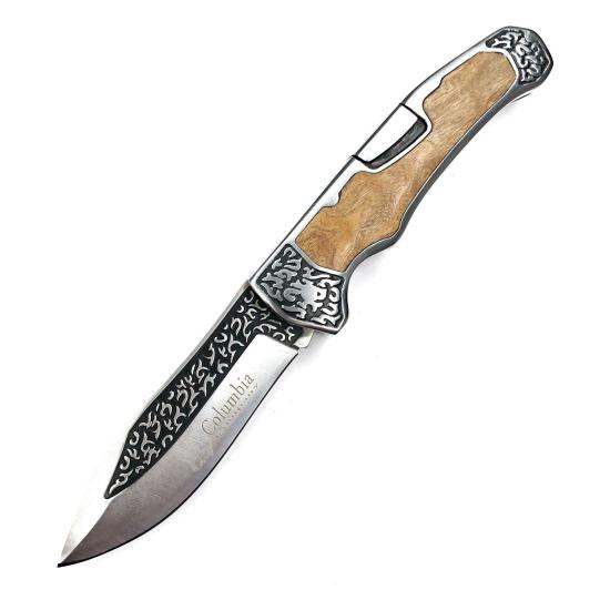 Columbia B-3154-D Full Rivet Pocket Knife