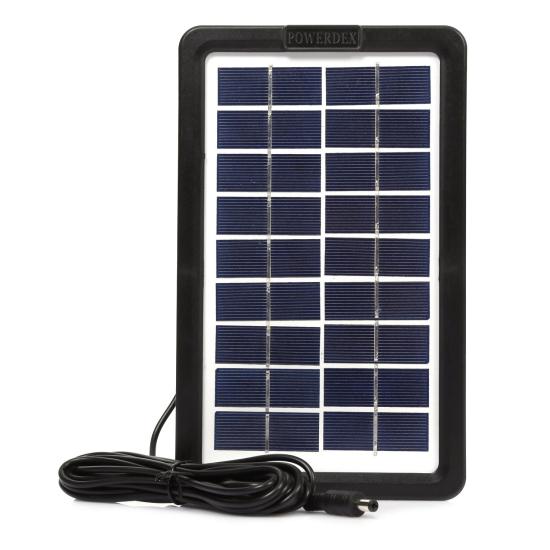 Powerdex PD-6005 9V 3.5W mAh Güneş Paneli Solar Sistem